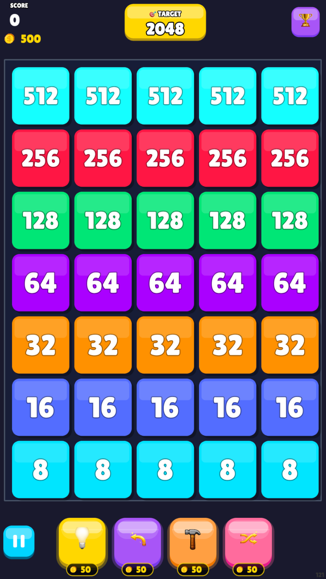 2048 Blocks Merge screenshot 7