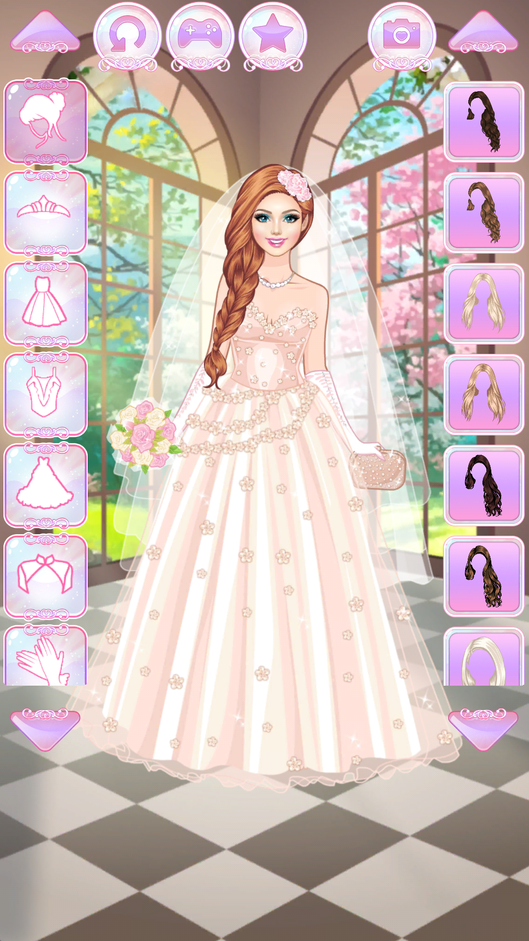 Model Wedding Dress Up: Play Online For Free On Playhop