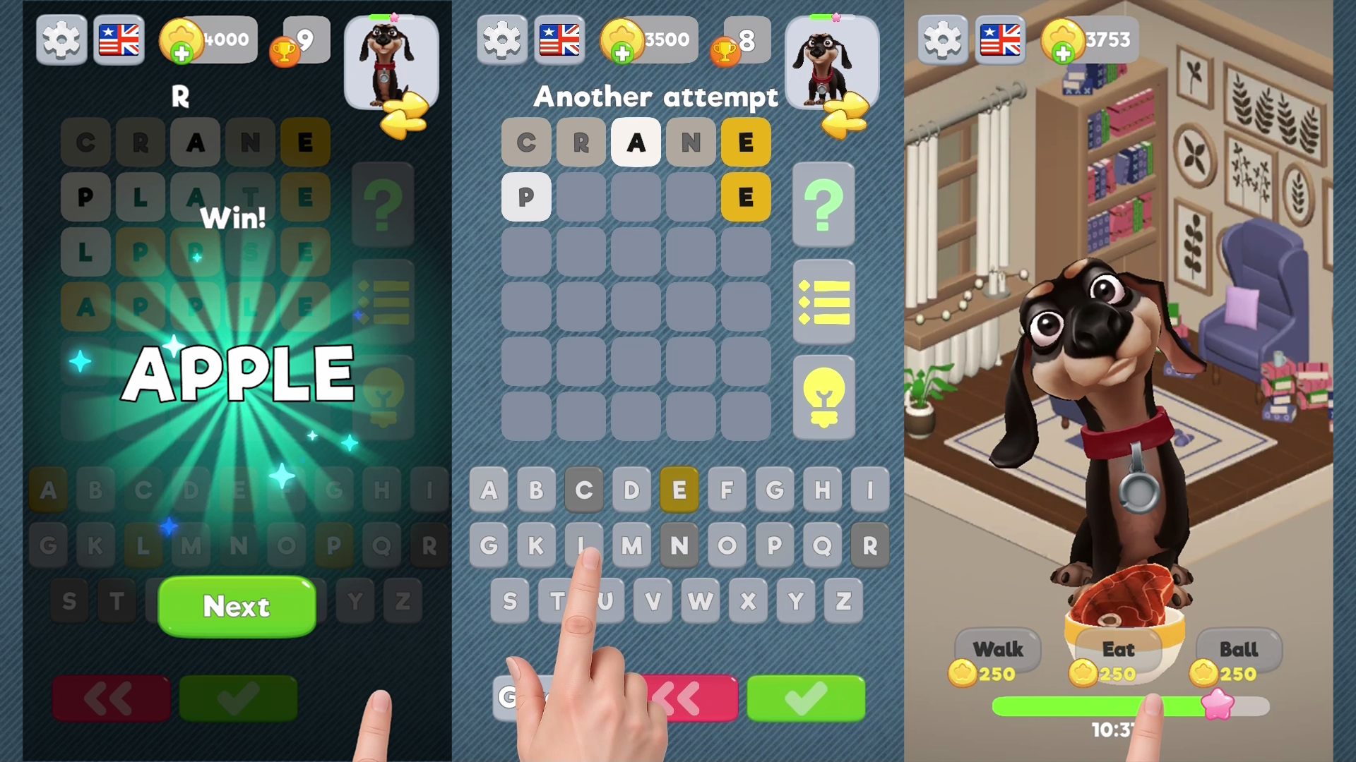 Five letters with a live doggy screenshot 2