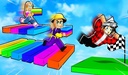 Rainbow Obby Parkour: 4 Modes