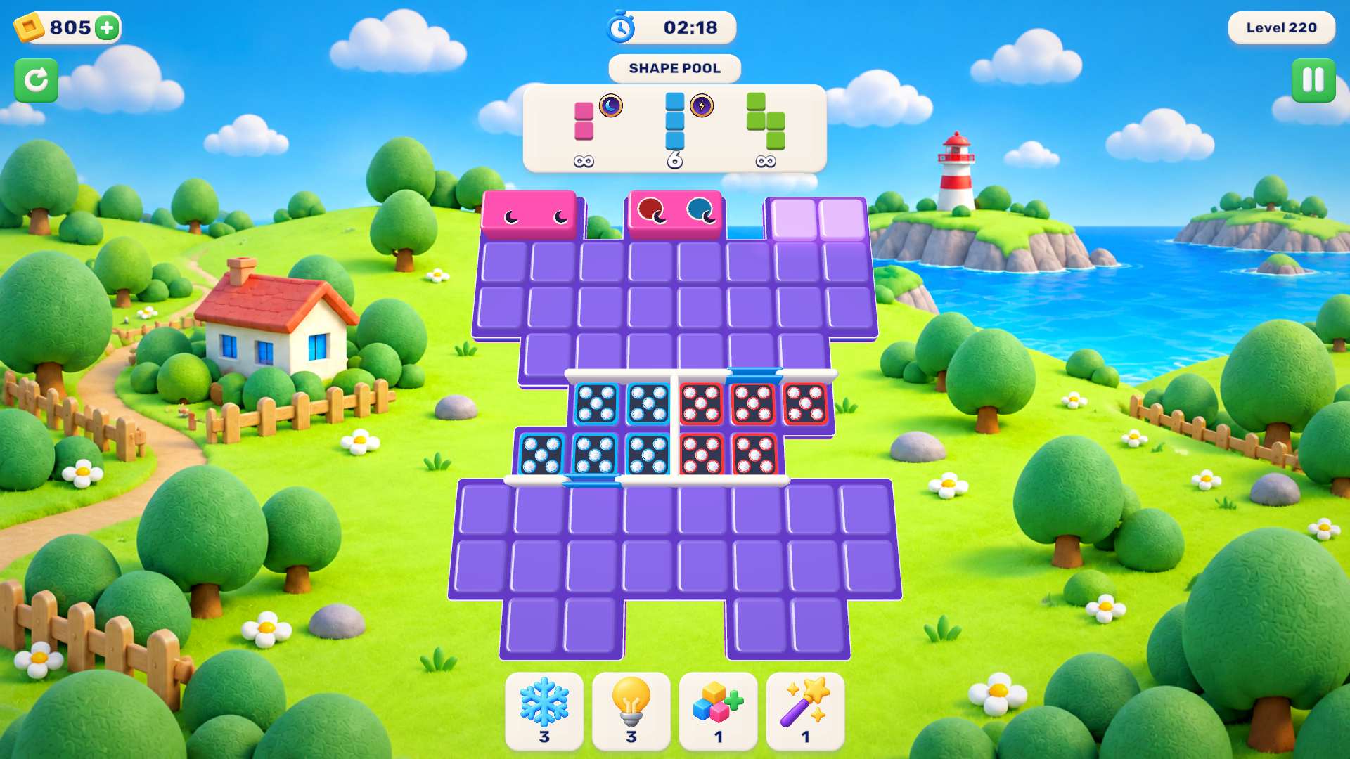 Cubisle: Block Puzzle screenshot 4
