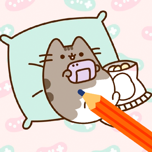 Pusheen Cat: Wonder Coloring icon