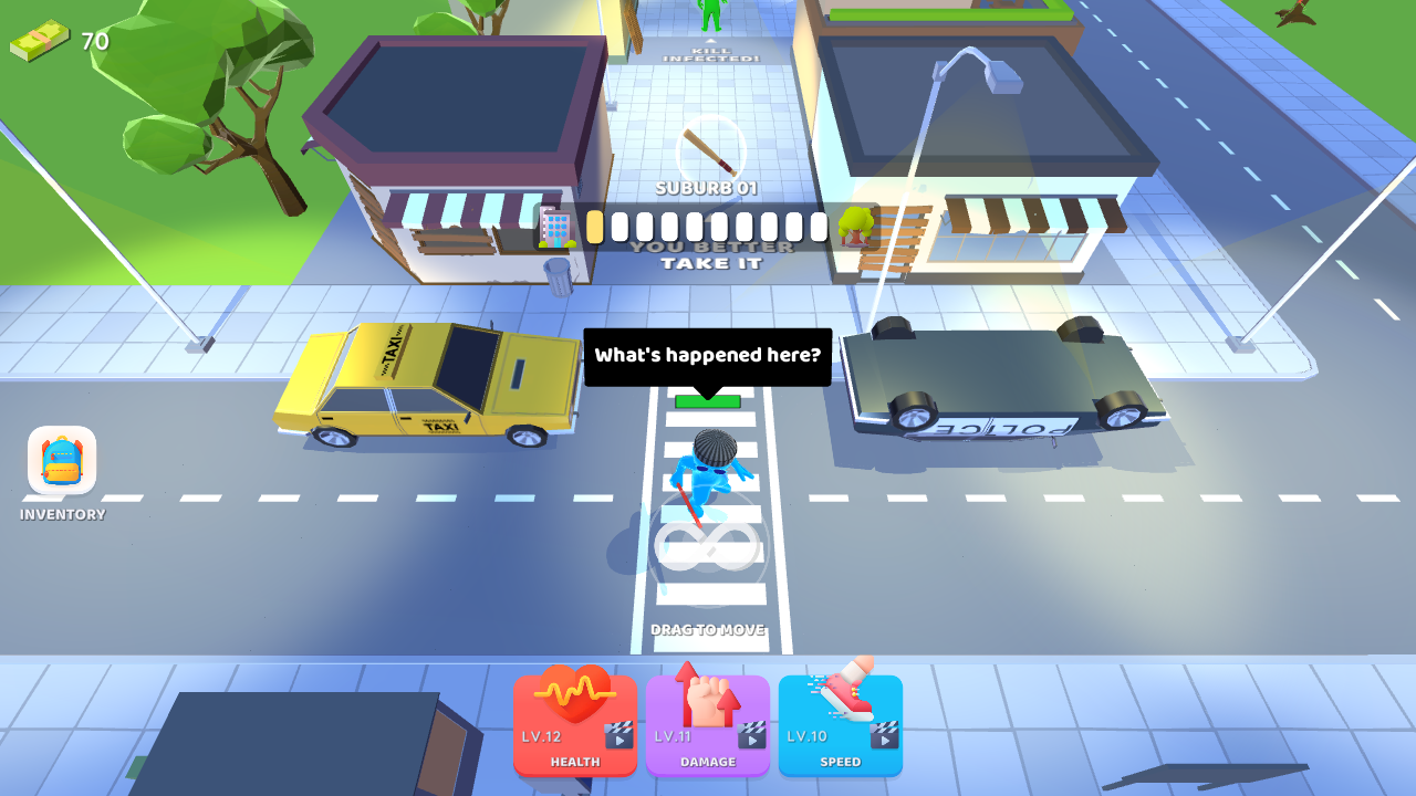 Stick vs Zombies: City Escape screenshot