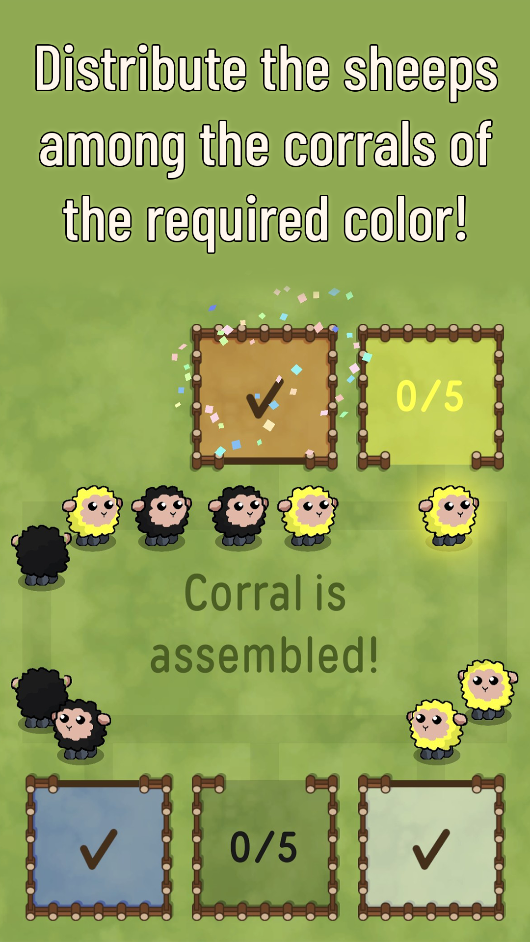 Catch the colored sheeps screenshot 4