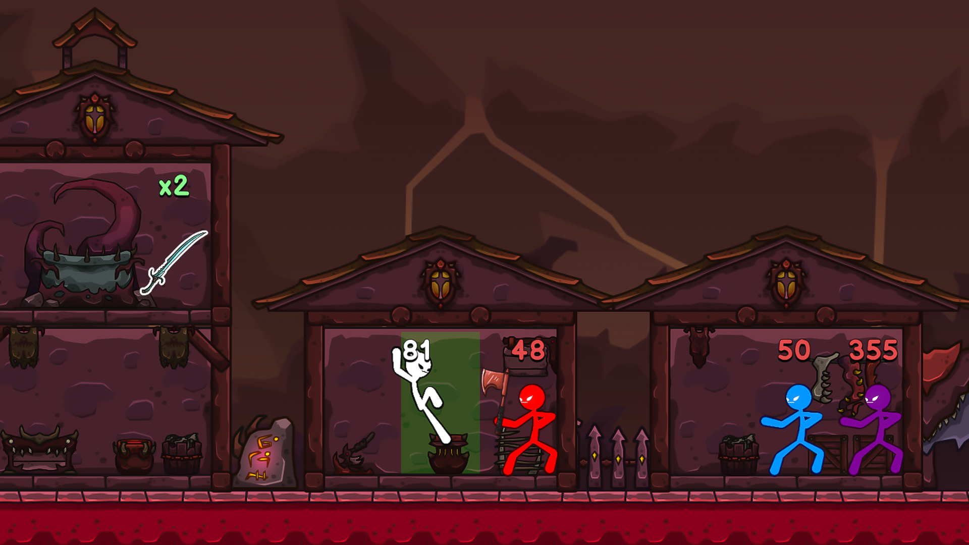 Stick-warrior: alliance of tower defense screenshot
