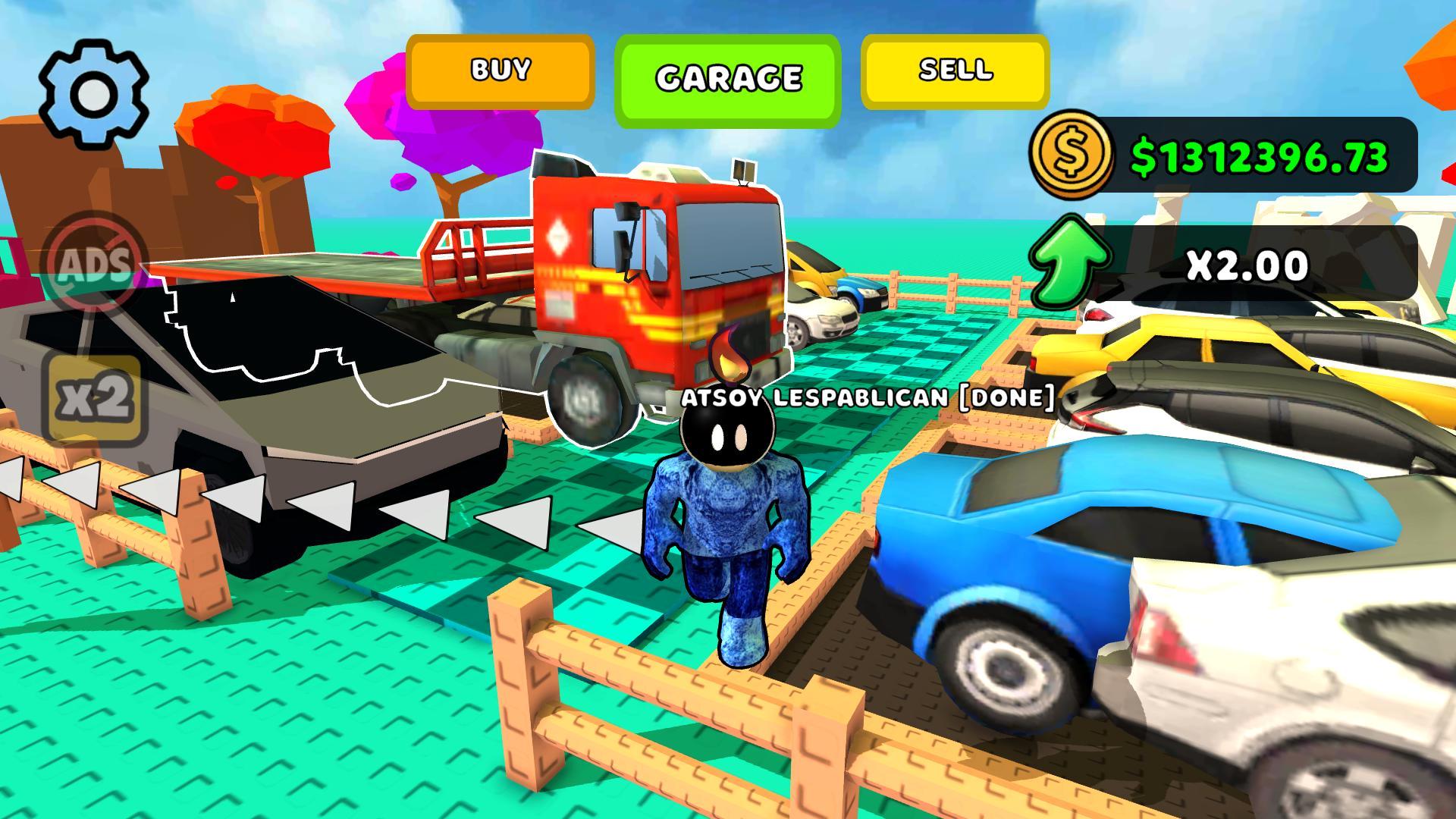 Obby: Grow Your Car Park! Brainrot Cars Tycoon +1 screenshot