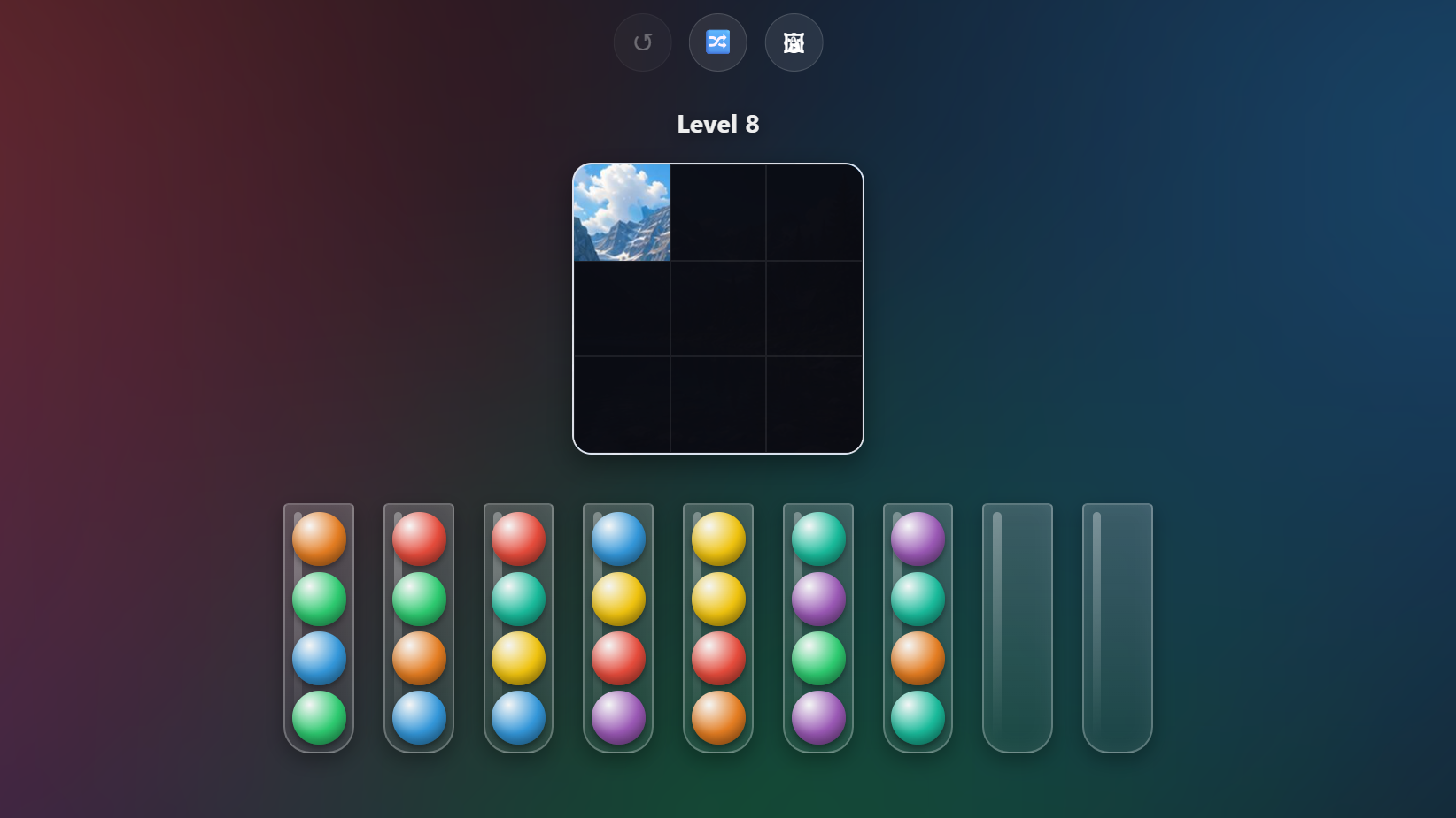 Ball Sort: Postcards — screenshot 3