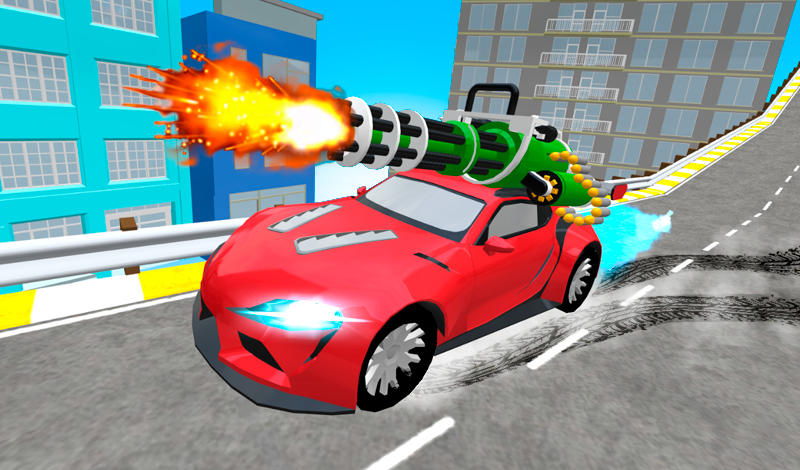 Gun Racing game cover