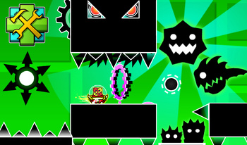 Geometry Dash UFO: Create your own level