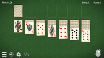Solitaire "Ace Up"
