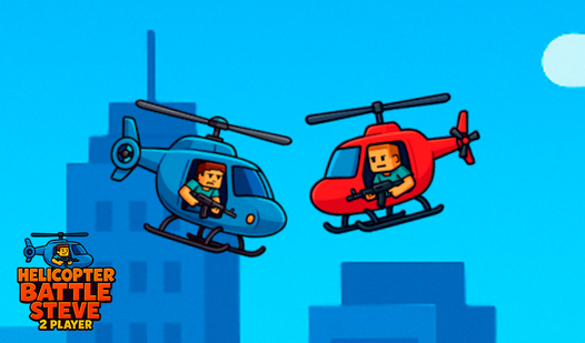 Helicopter Battle Steve 2 Player