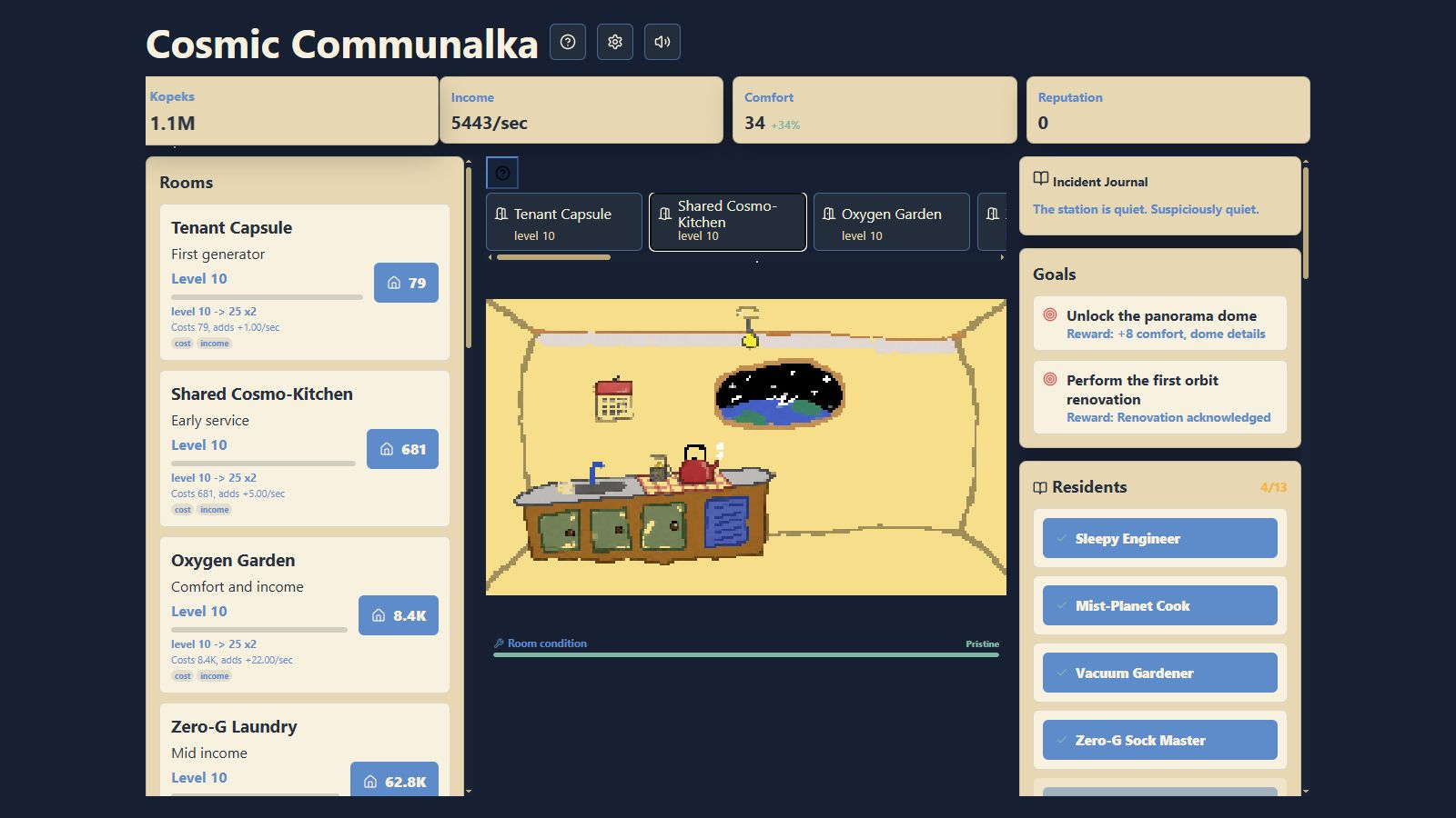 Cosmic Communalka — screenshot 1