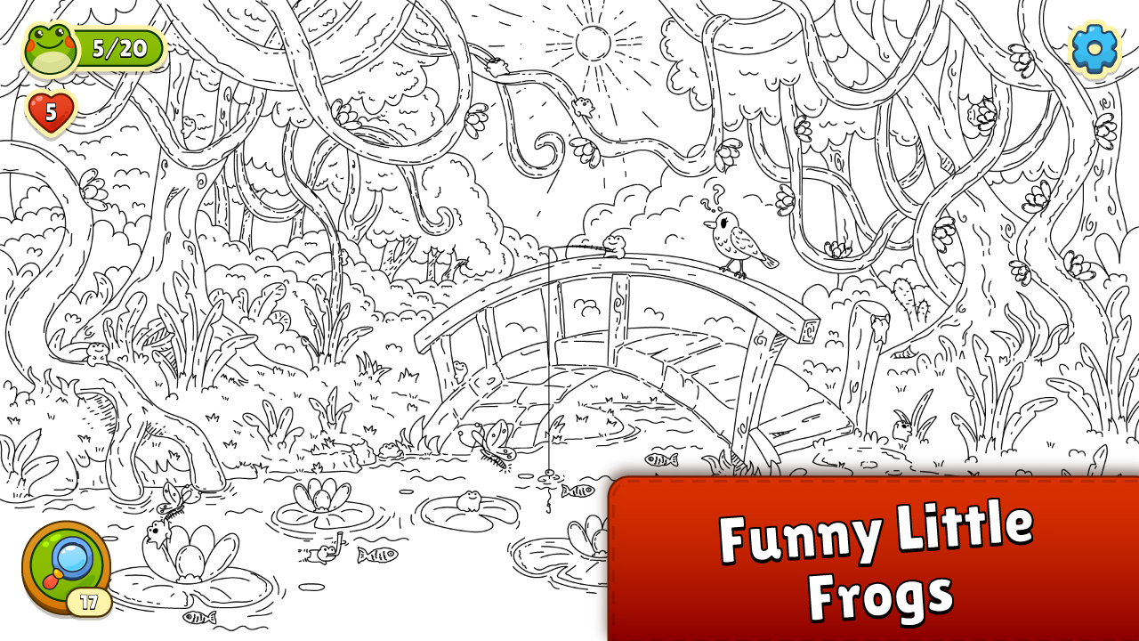 Find the Frog - Hidden Objects screenshot