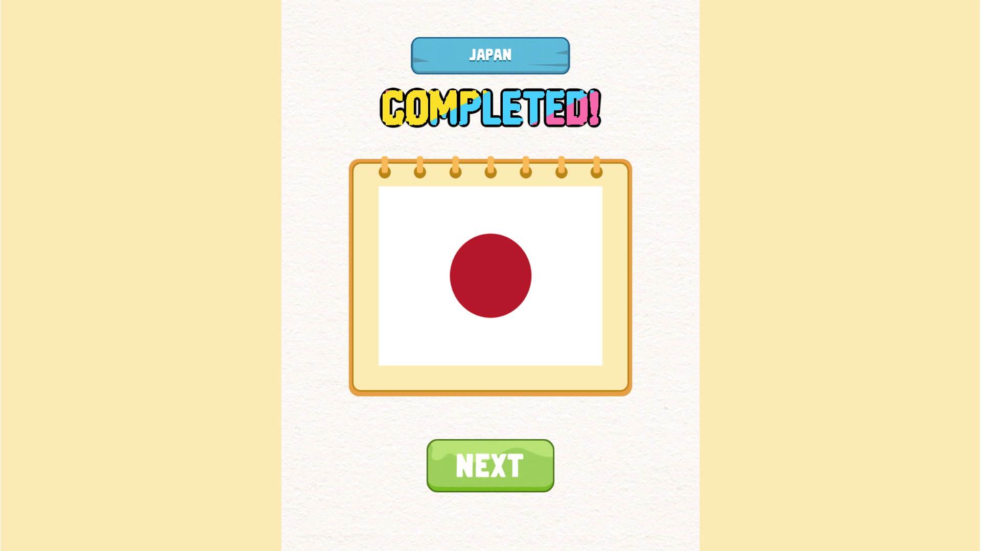 Flag Coloring Puzzle screenshot