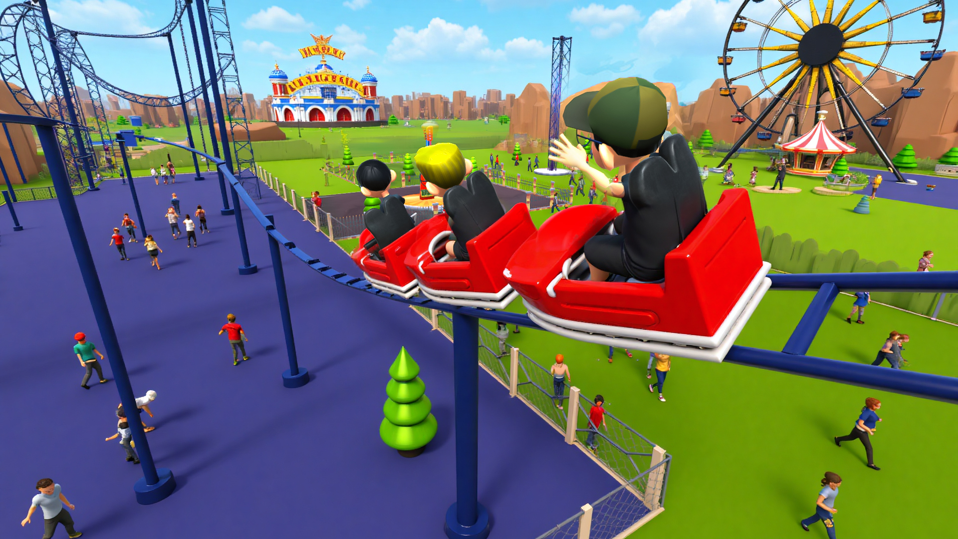 Naughty Baby Amusement Park 3D — скриншот 4