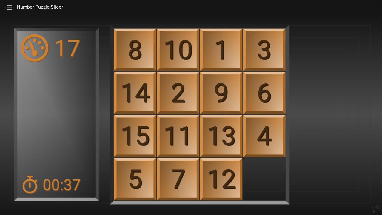 Number Puzzle Slider — screenshot 2