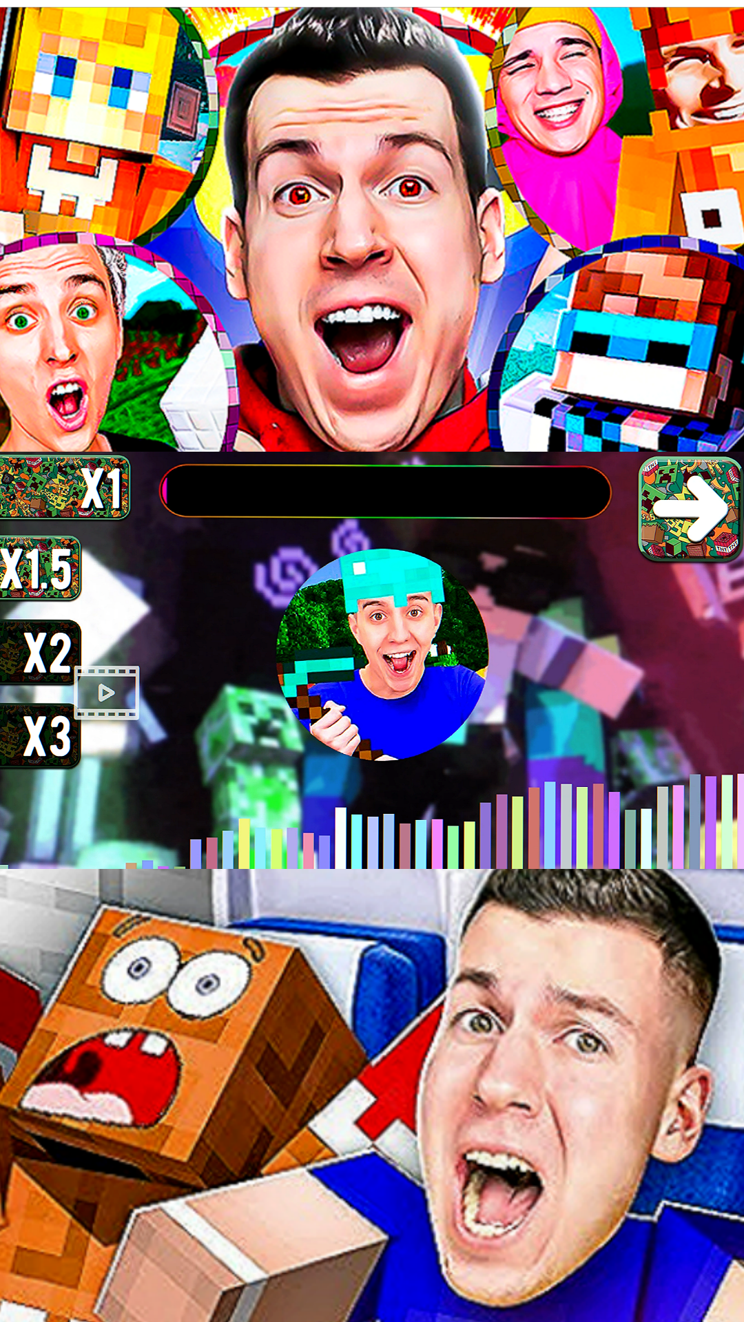 Mine Music 2! Lololoshka, Vladus, Kompot! screenshot 10