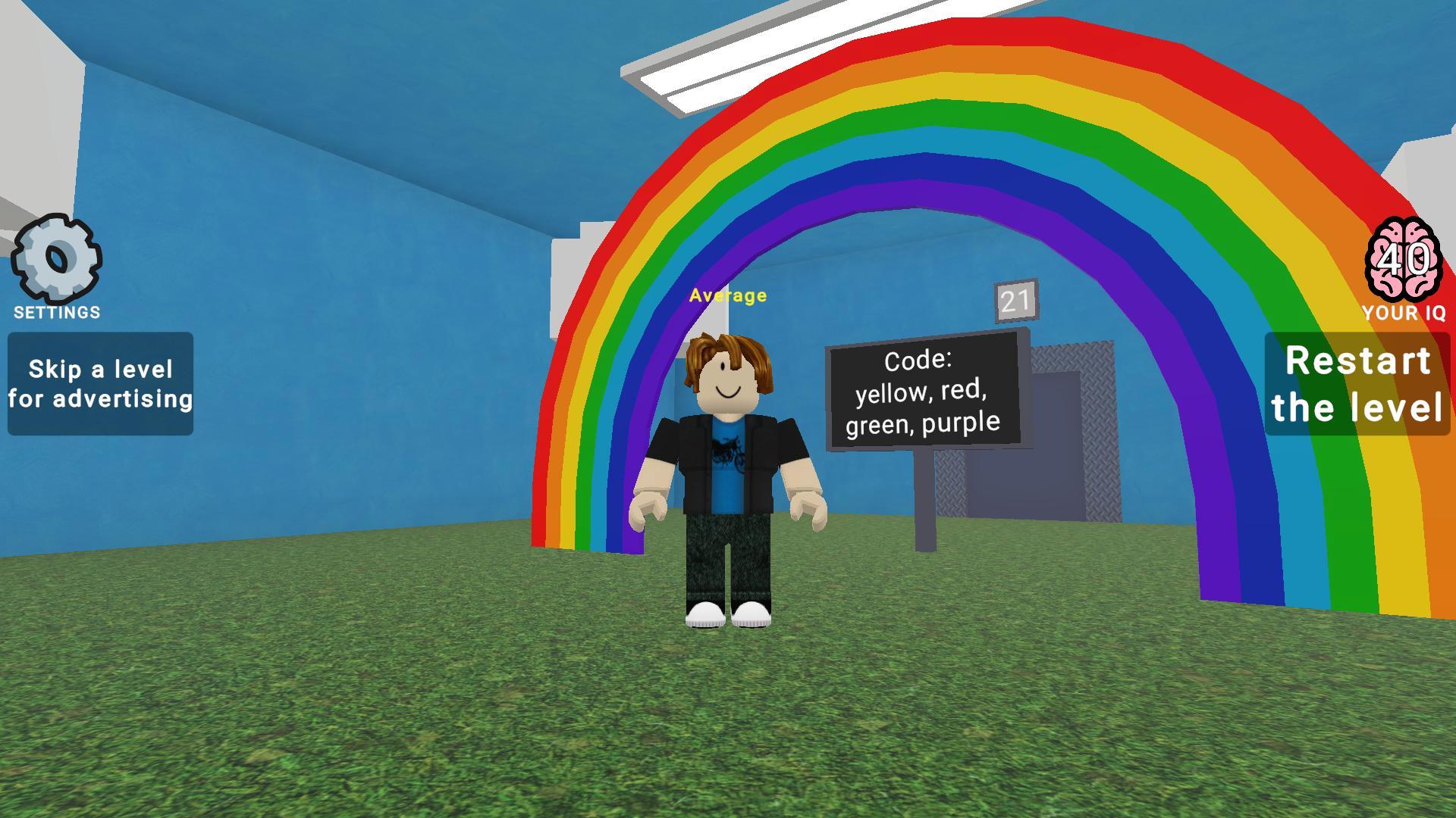 Obby: IQ Test screenshot