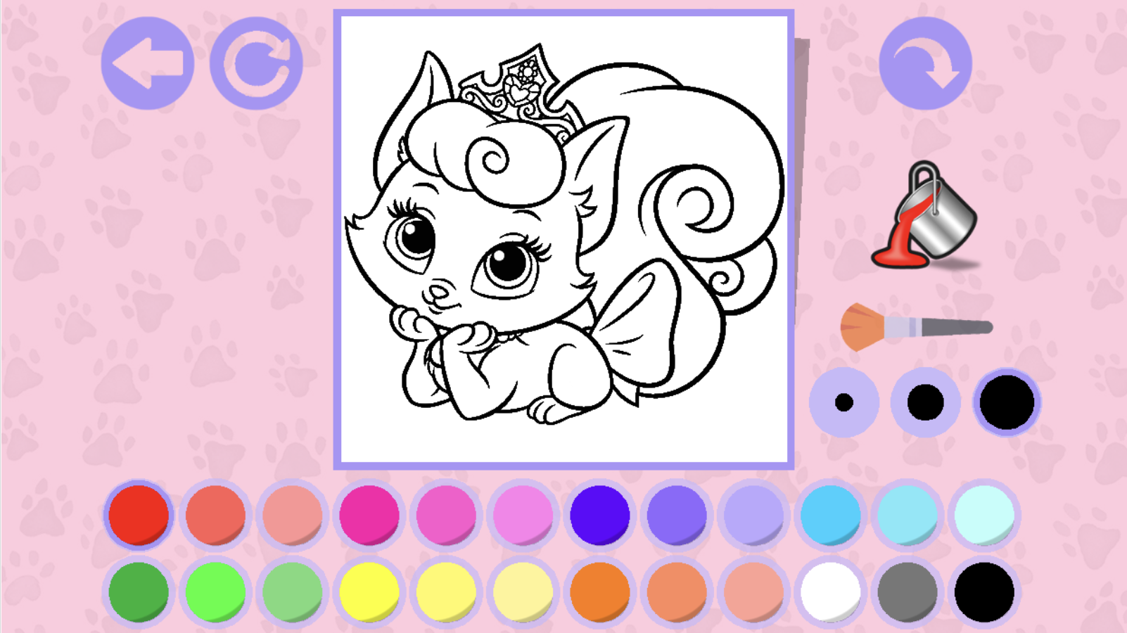 Kitten Coloring Book for Girls — screenshot 5