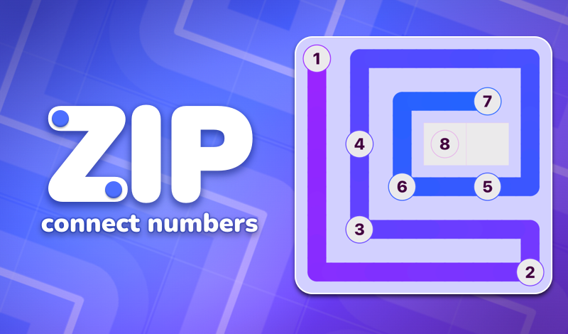 ZIP: connect numbers game cover