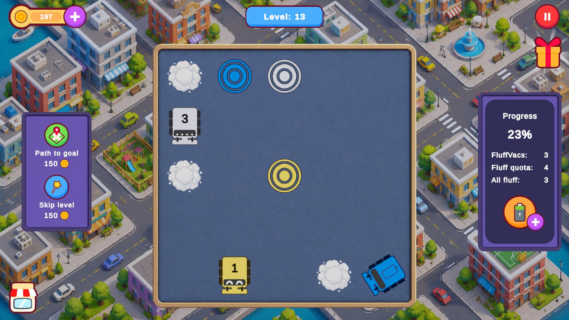 Park fluffvacs & collect fluff — screenshot 6