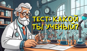 Тест: Какой ты ученый?