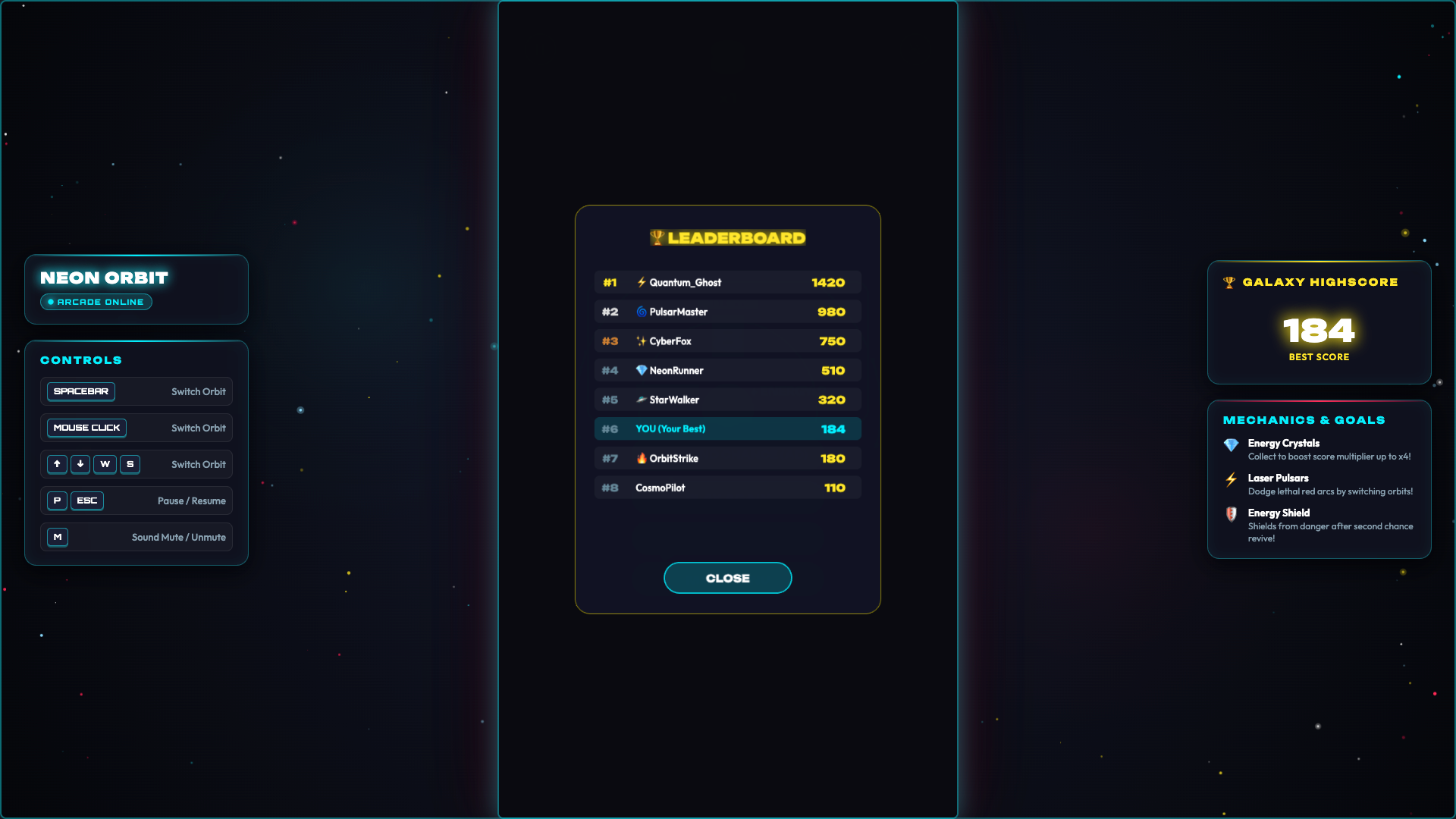 Neon Orbit — screenshot 4