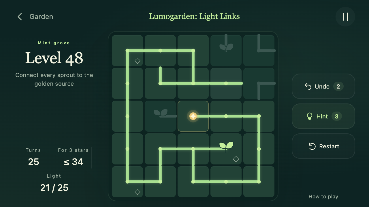 Lumogarden: Light Links — screenshot 4