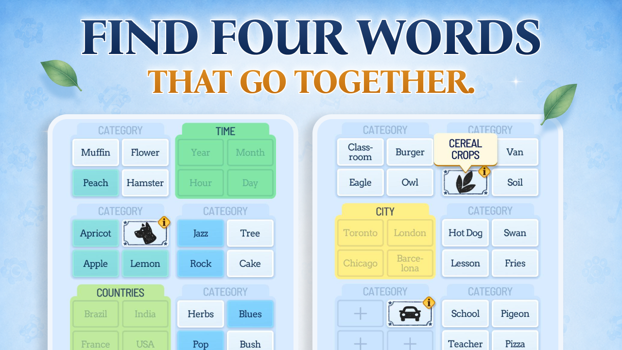 TOPICS Connections Words screenshot 1