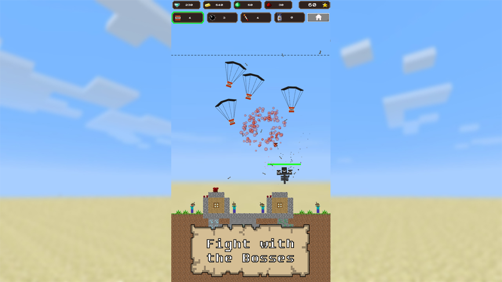 Mine Noob Fuse vs Herobrine Craft Block screenshot