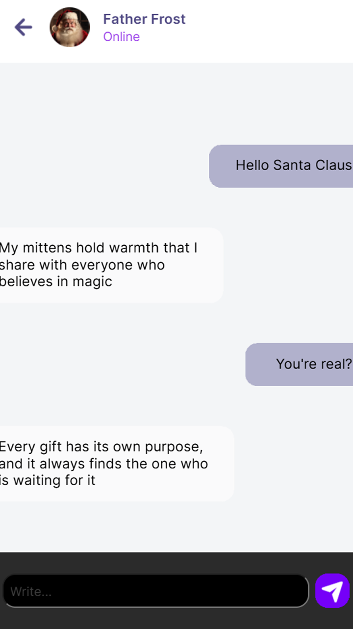 Call Santa Claus: Father Frost Video Call and Chat screenshot 10