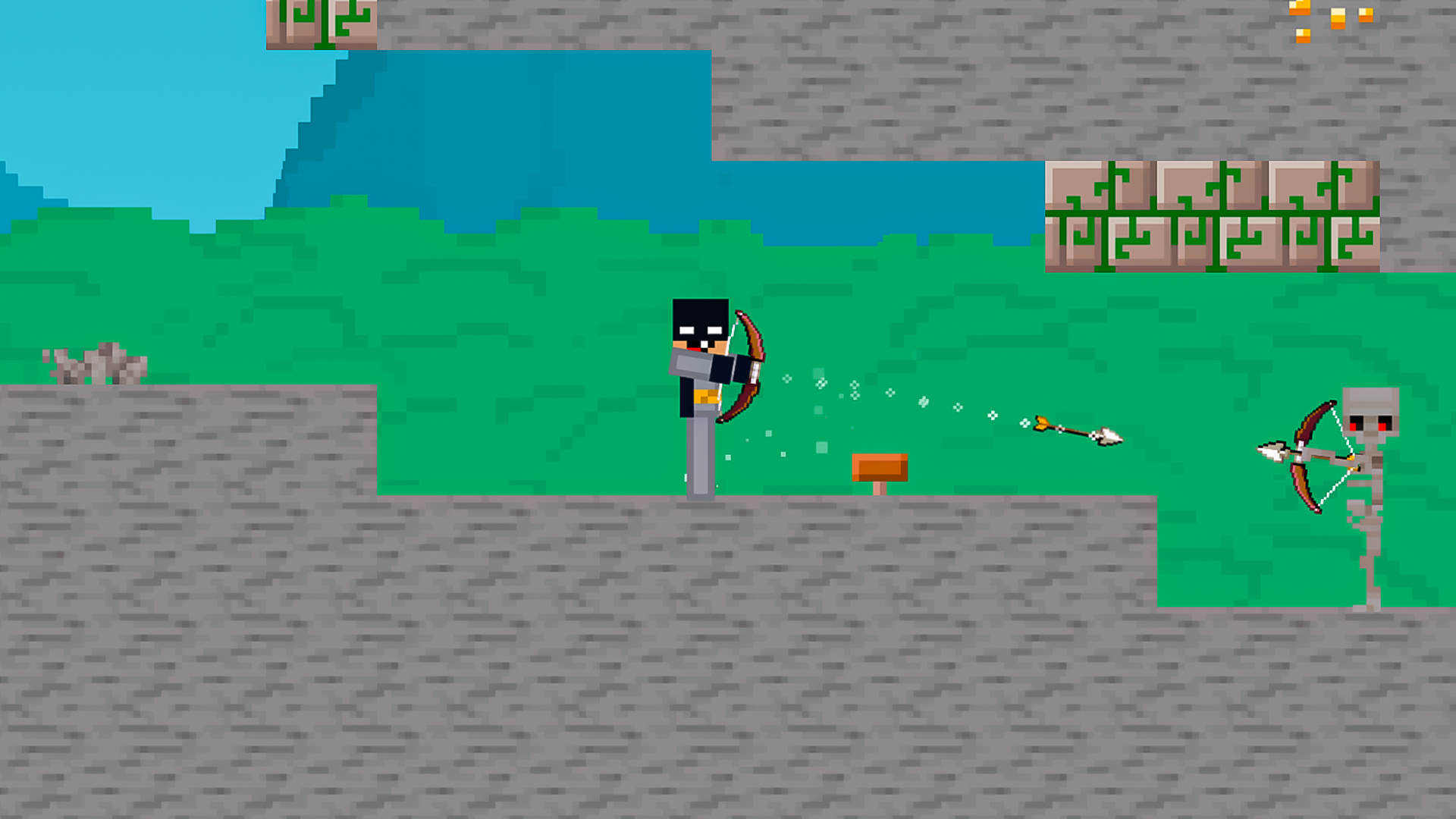 Noob Archer Punisher Zombies: Superheroes screenshot