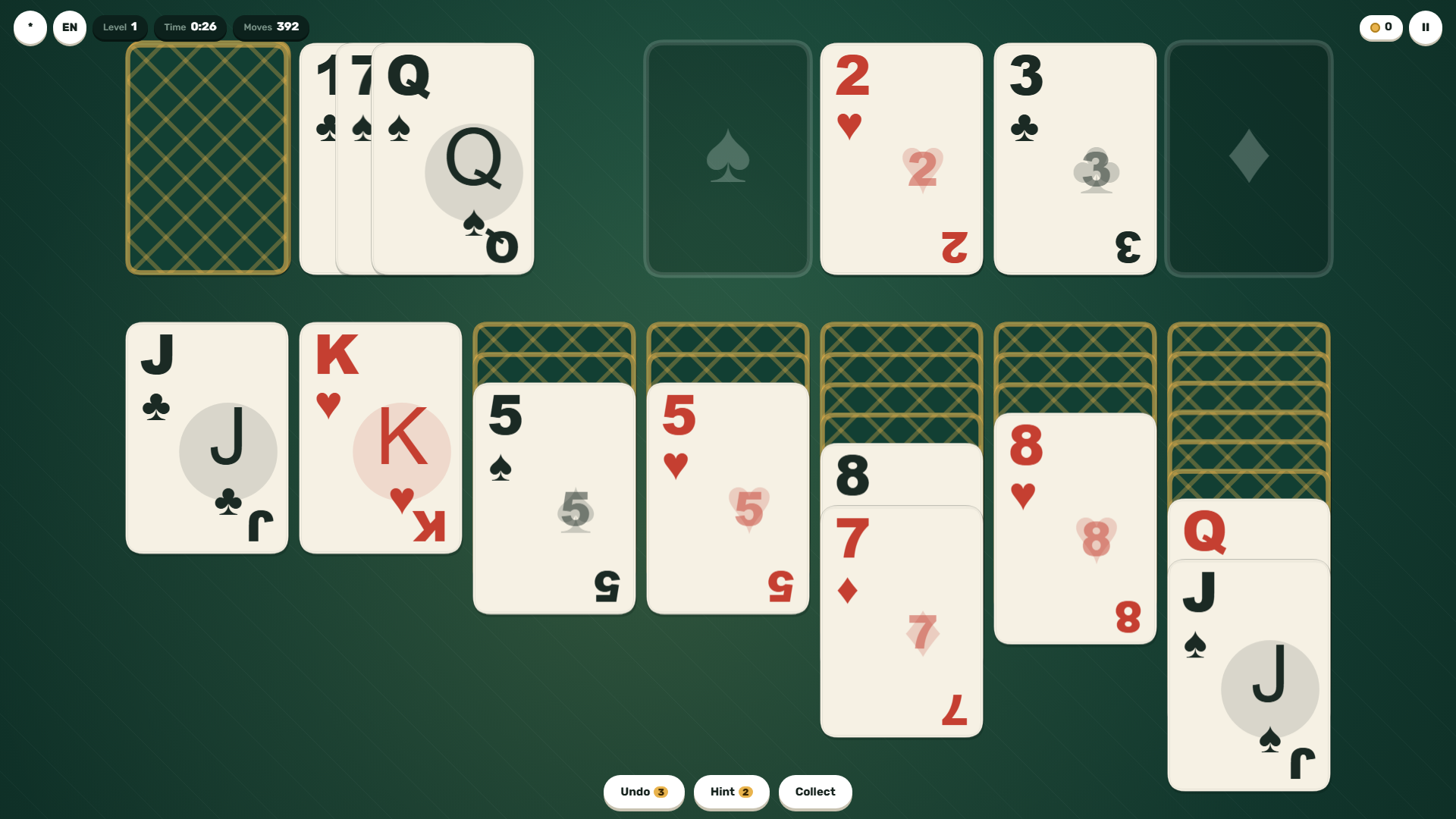 Klondike: Four Suits screenshot