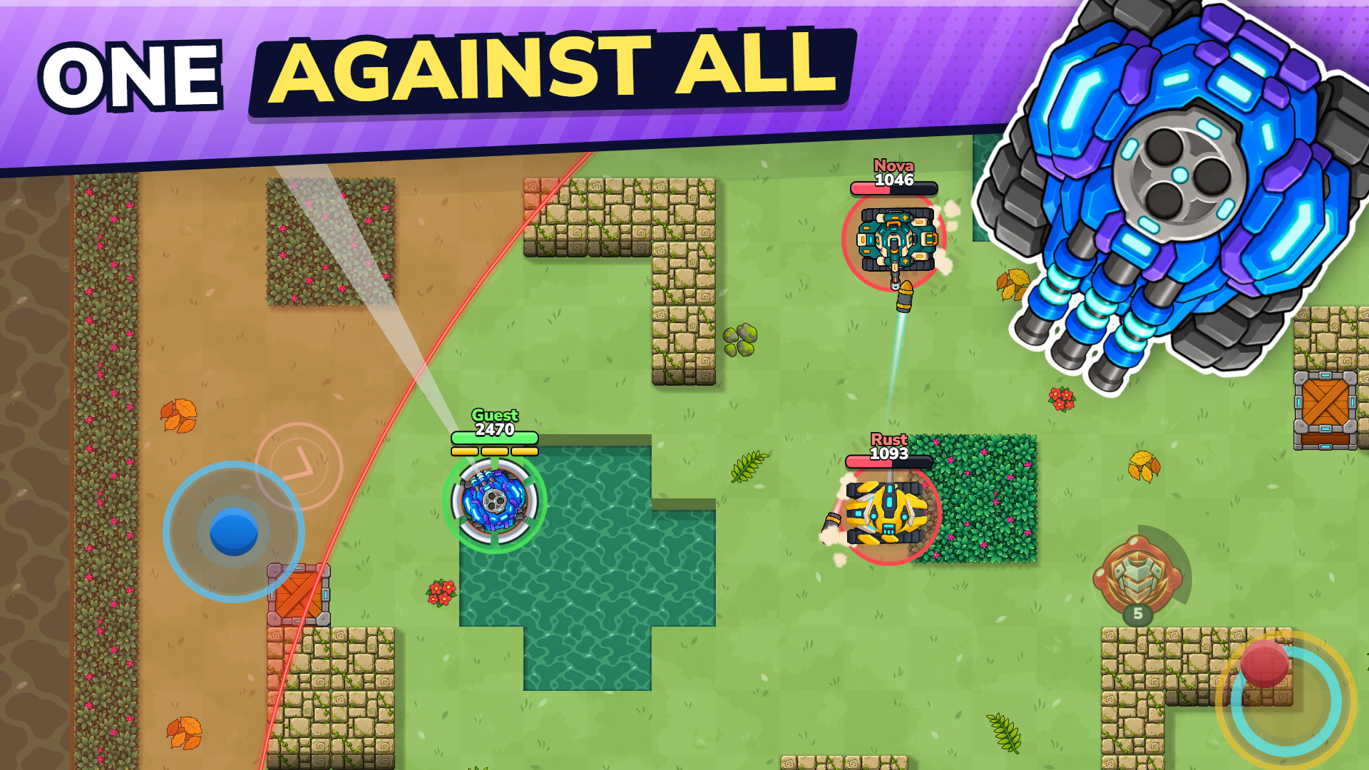 Tanks Starr: Win and Survive screenshot 9