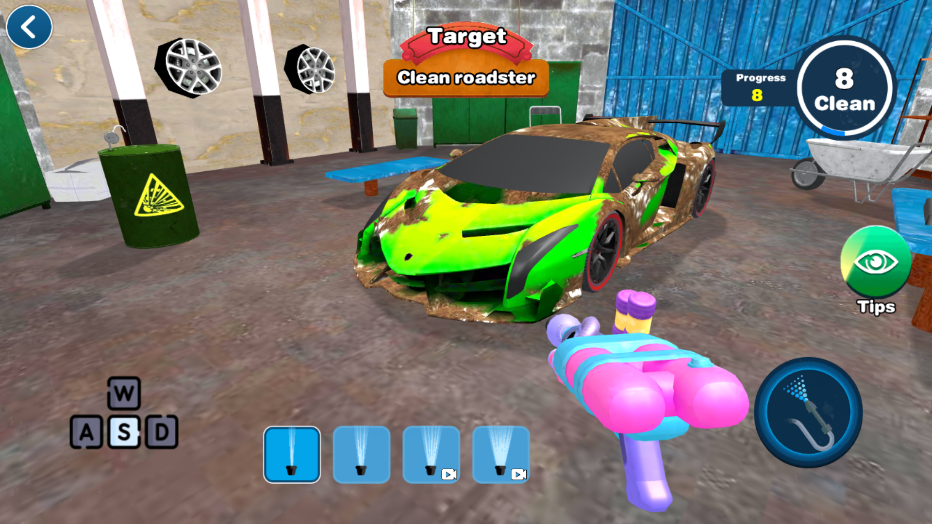 Clean 3D screenshot