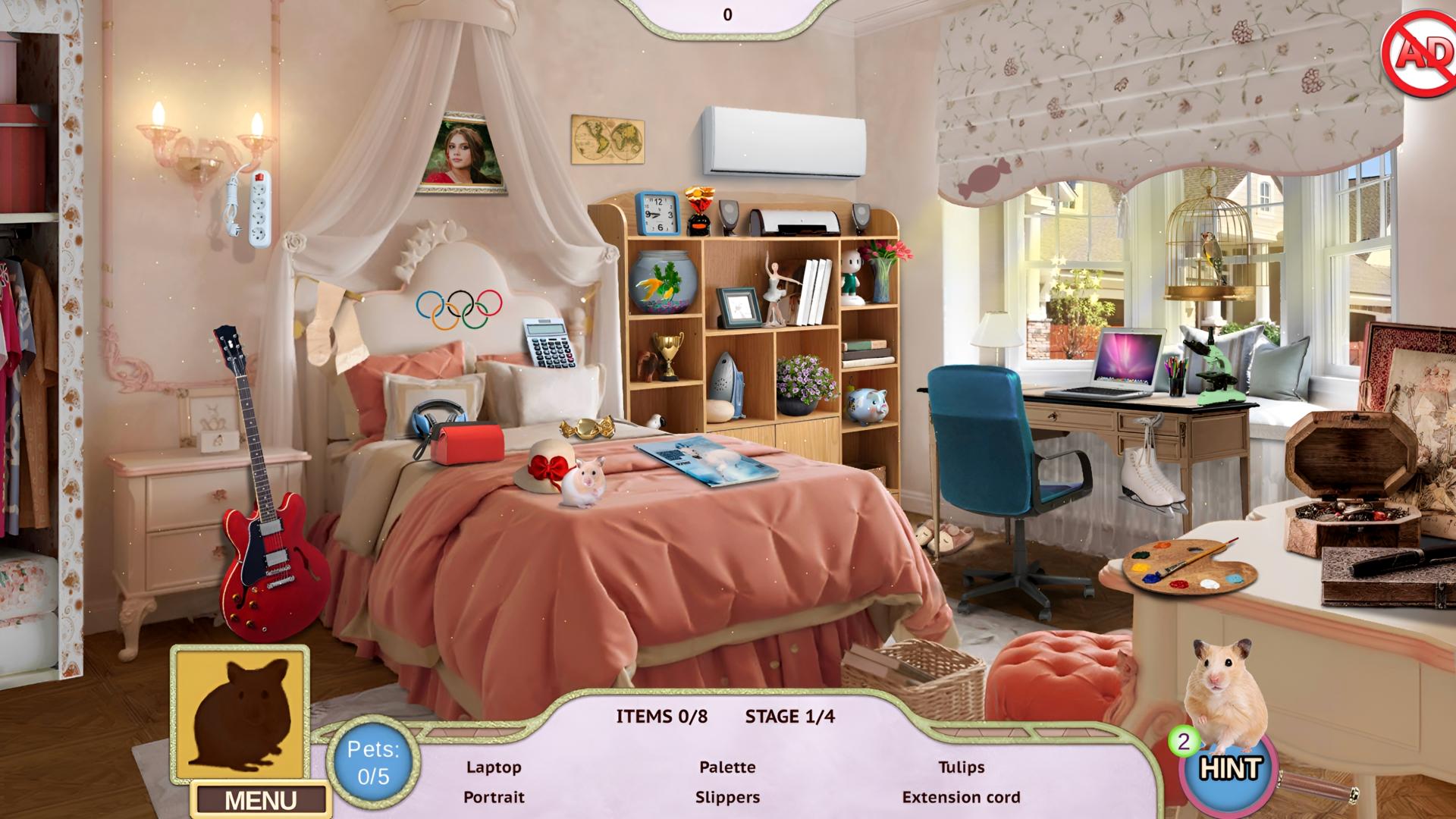 Hidden Objects: My Lovely Pets screenshot