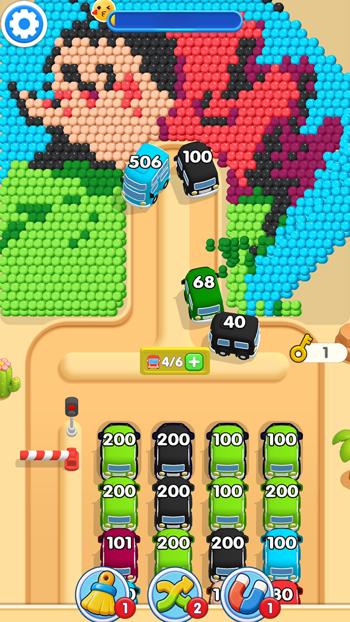 Bus Traffic: Color Jam screenshot 8