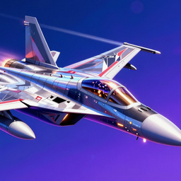 Aerial combat. The pilot of the plane.