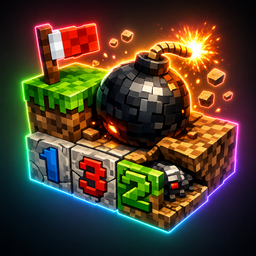 Noob and mines 3D