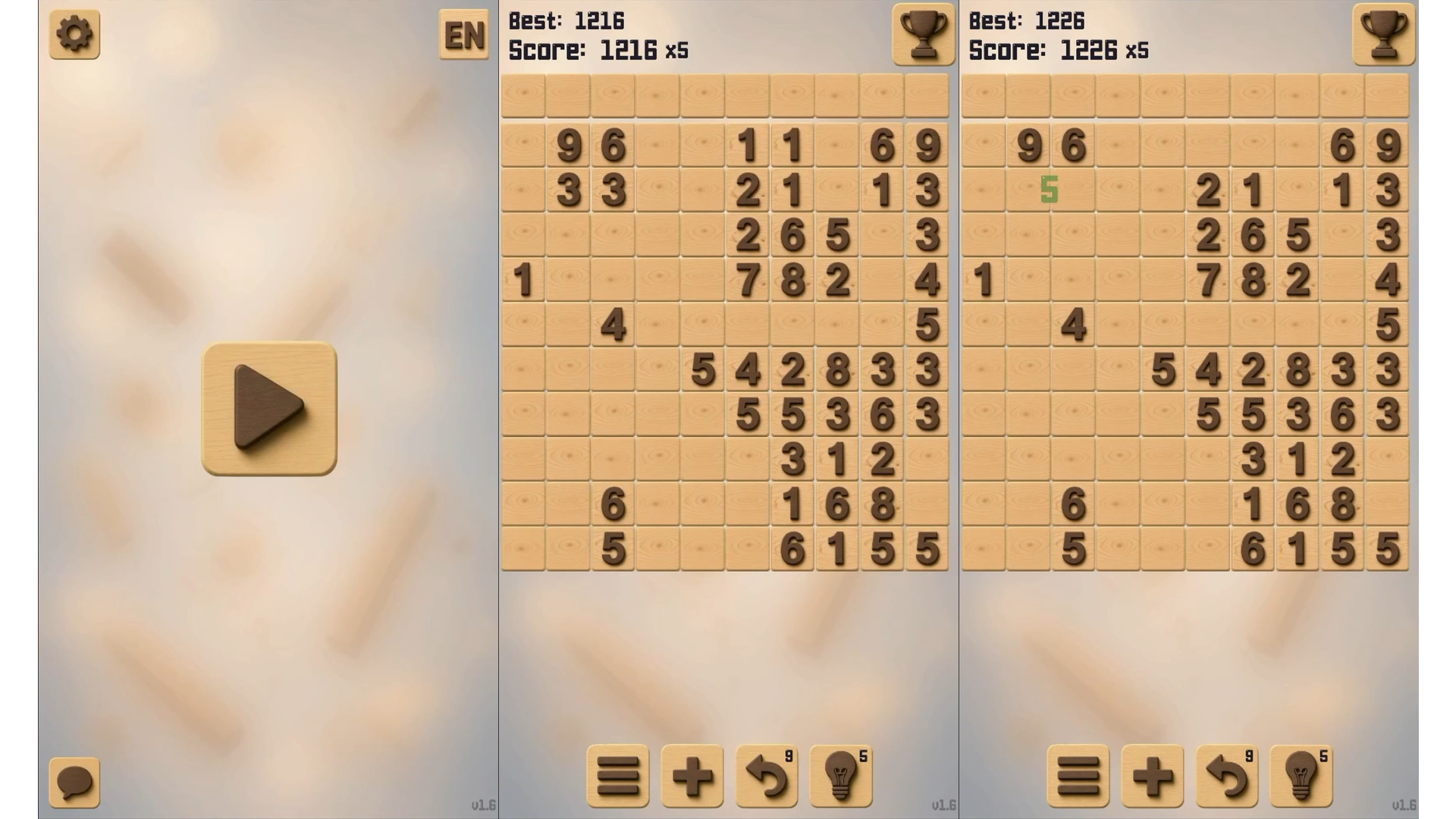 The numbers — screenshot 1
