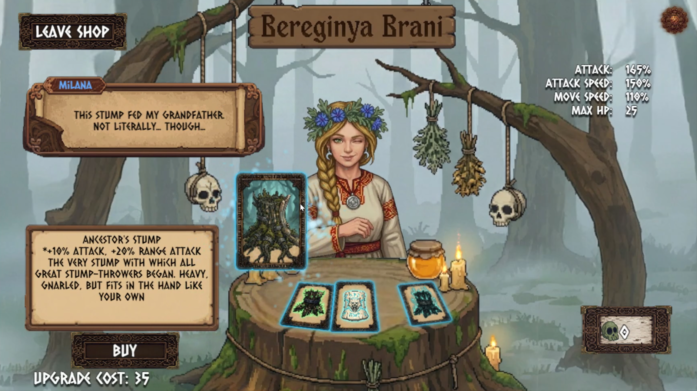 A Tale of Lyutoyar and the Thrown Stump — screenshot 2