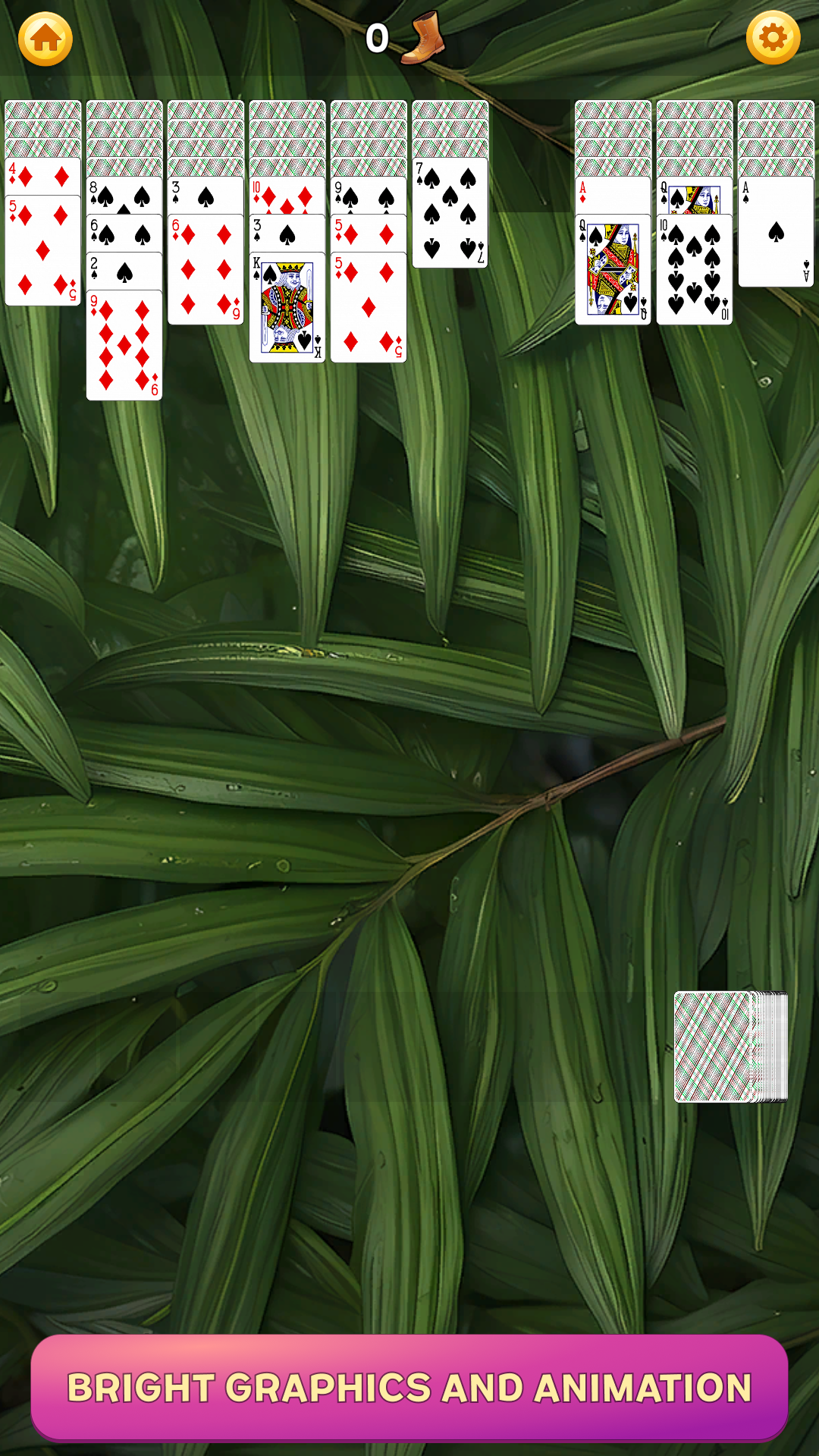 Spider and Spiderette solitaire screenshot 9