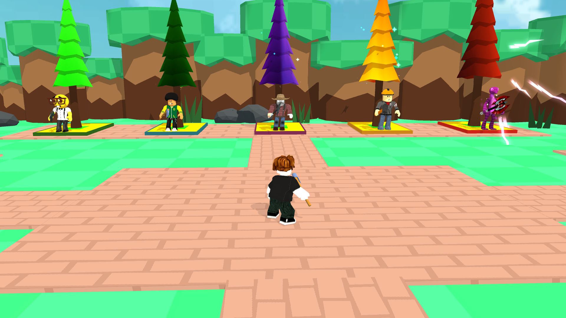 Obby Escape: Woodcutter Simulator screenshot