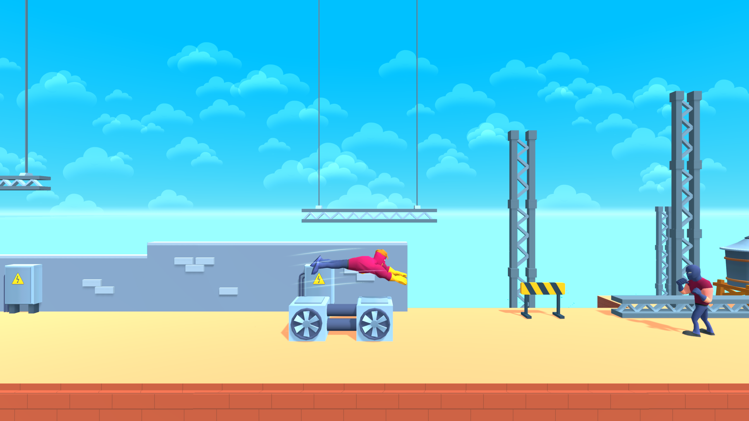 Hit and Run: Parkour and Fight 3D screenshot