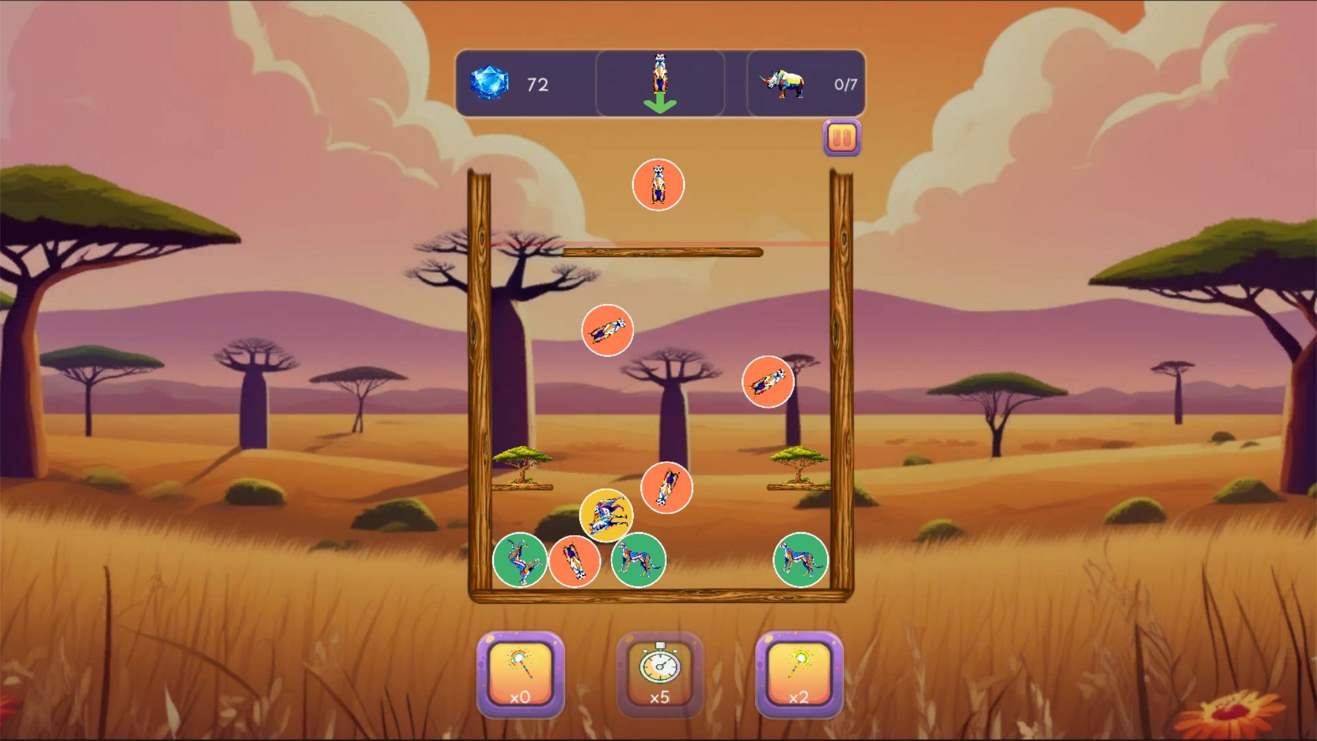 Animal Merger: A Journey Through Biomes — screenshot 1