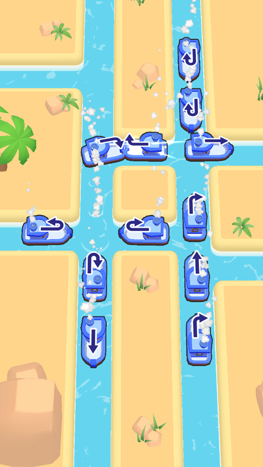 Traffic jam on the River! Untangle the Boats screenshot 10
