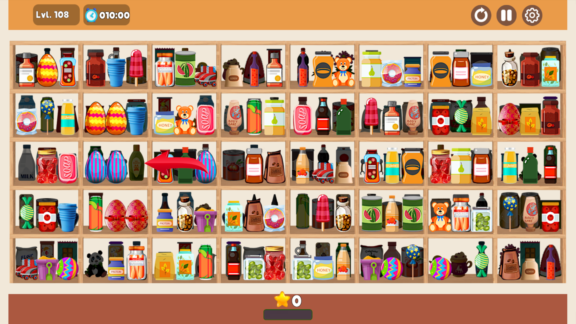 Big sorting screenshot