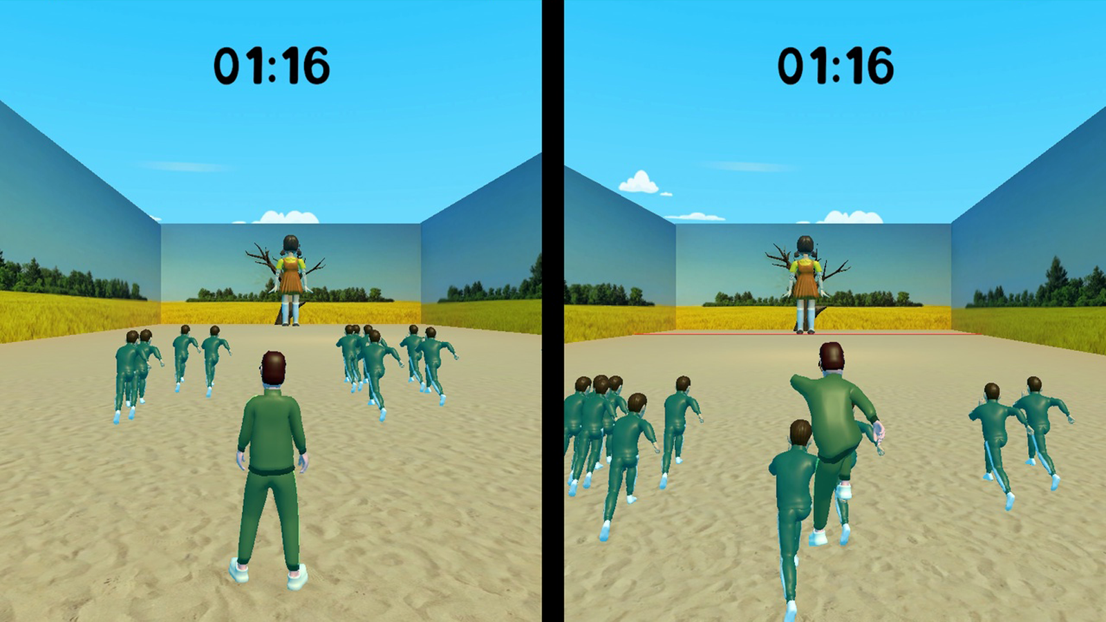 The Squid Game: for two players screenshot