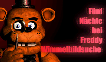 Fünf Nächte bei Freddy Wimmelbildsuche