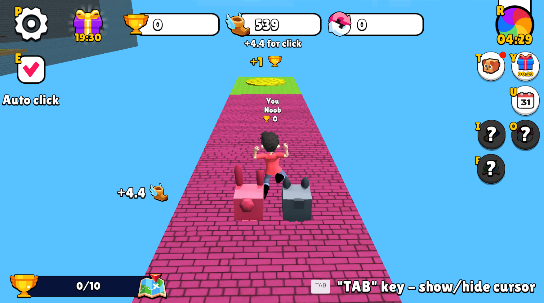 Speed per Click: Obby screenshot